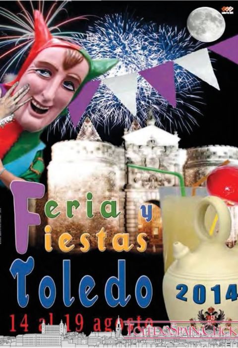 2014 Fair and Fiestas Program in honor of the Virgen del Sagrario in Toledo