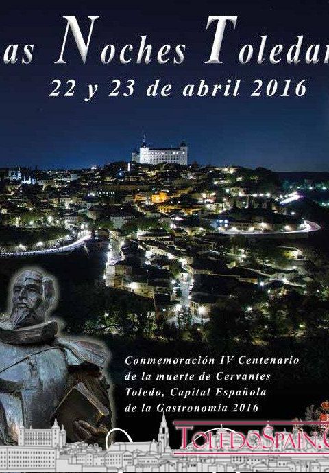 52 activities at the "Noches Toledanas" on 22 and 23 April 2016