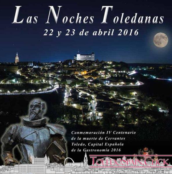 52 activities at the "Noches Toledanas" on 22 and 23 April 2016