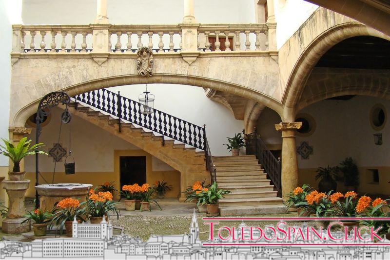 The enchanted courtyard of Toledo