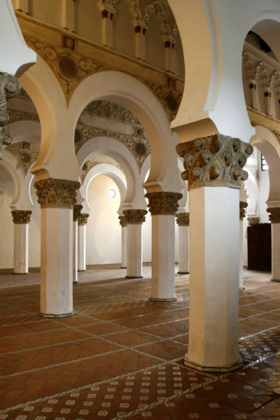 Synagogue" Santa María la Blanca" .