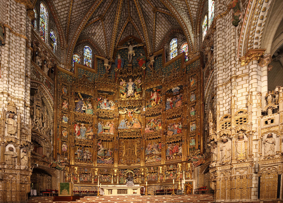 The relics of Toledo Cathedral