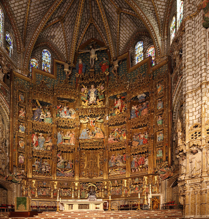 The relics of Toledo Cathedral